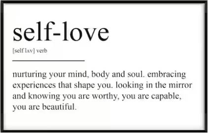 self-love definition